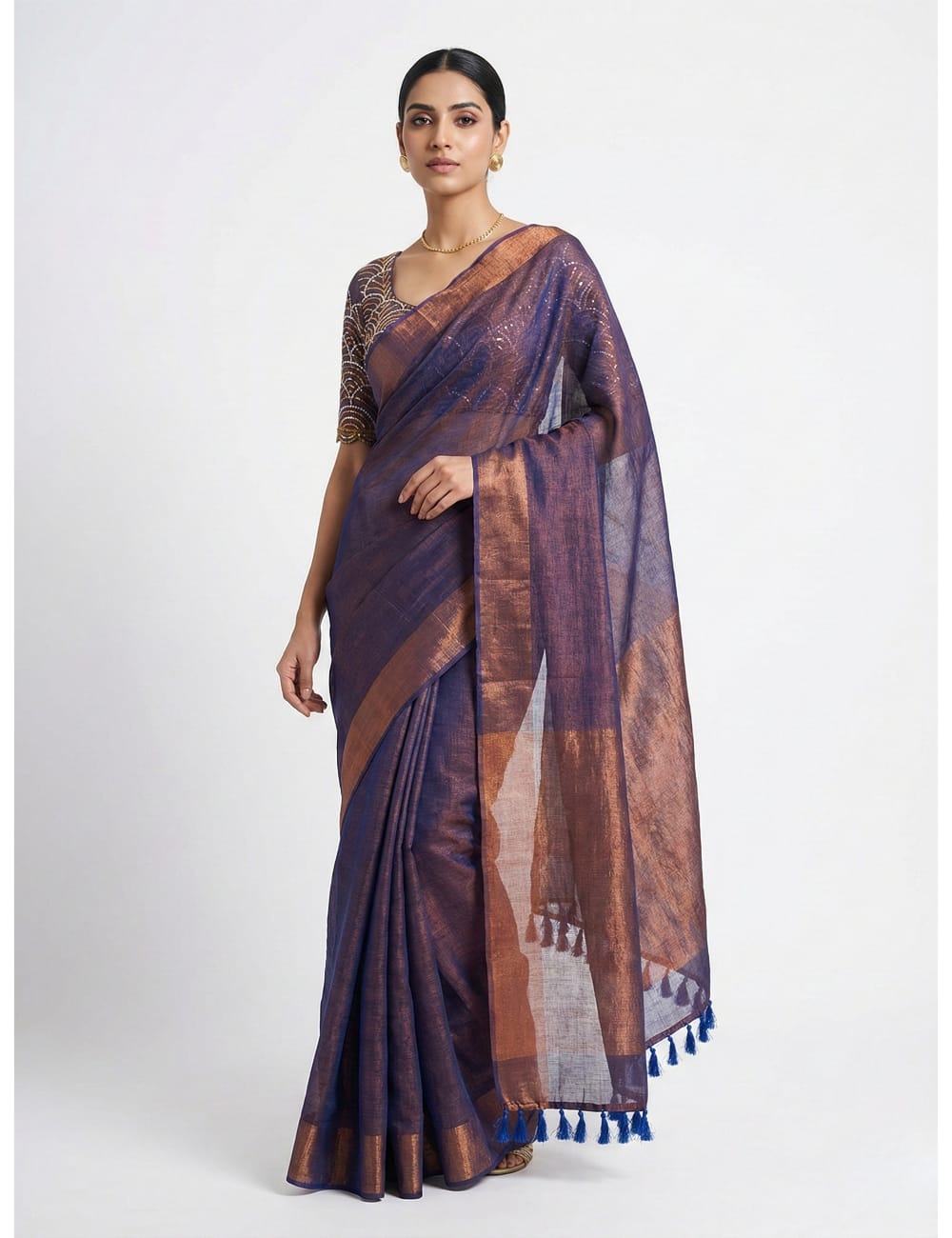 Space Silk with Work Blouse