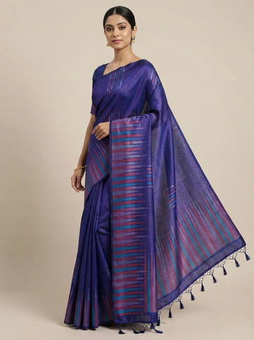 Soft Tower Pattern Fancy saree